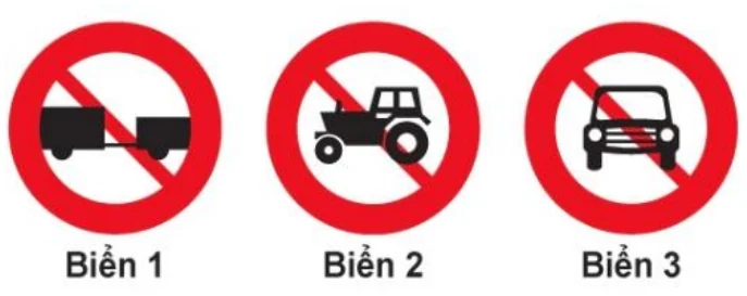 Câu 9 — Thi thử sát hạch hạng D1E - Đề 01