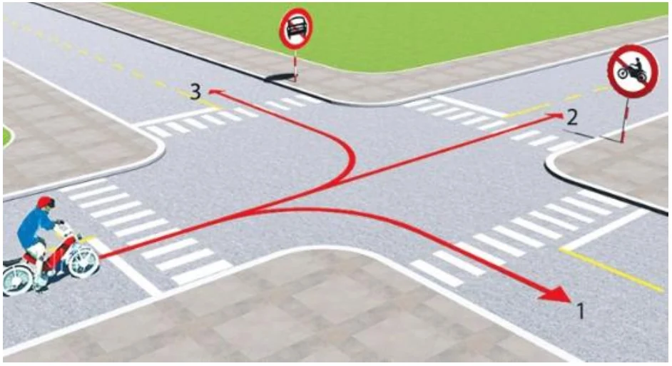Câu 22 — Thi thử sát hạch hạng CE - Đề 03